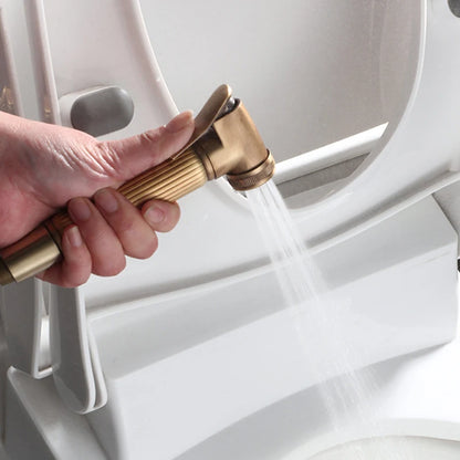 Douchette WC Acier – Kit Complet à Pression Réglable