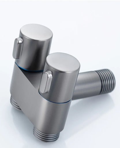 Kit Douchette Bidet WC – Double Sortie & Vanne d’Angle