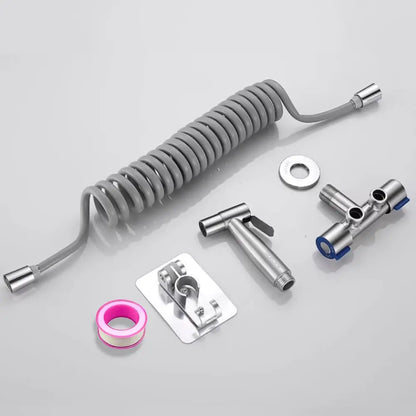 Kit Douchette WC en Acier Inox 304 – Jet Haute Pression & Auto-Nettoyant