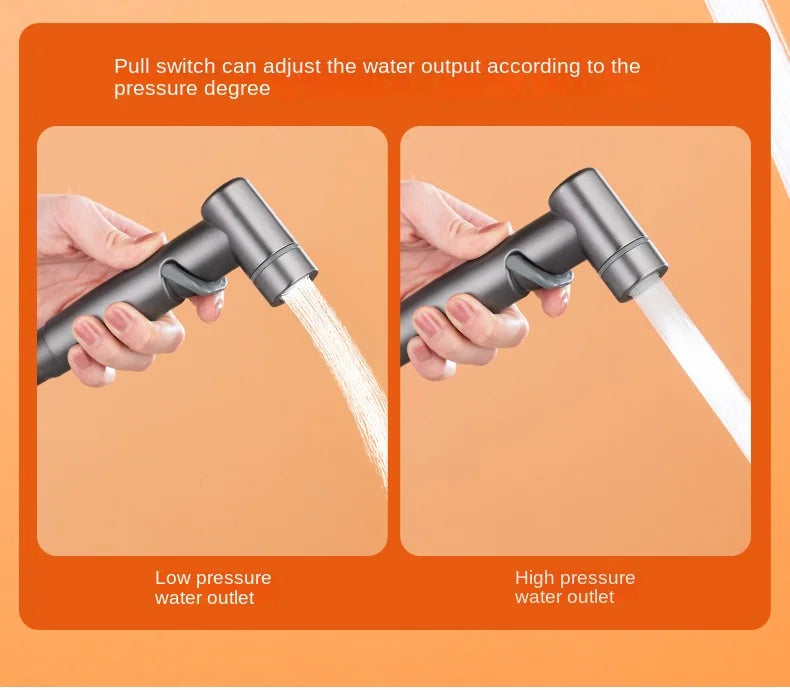 Kit Douchette Bidet WC – Double Sortie & Vanne d’Angle