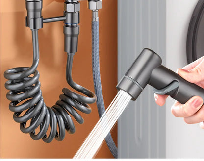 Kit Douchette Bidet WC – Double Sortie & Vanne d’Angle