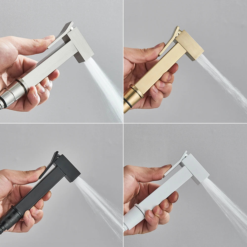 Kit Douchette WC – Robinet Bidet en Laiton