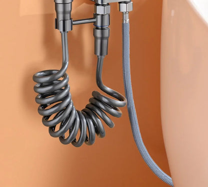 Kit Douchette Bidet WC – Double Sortie & Vanne d’Angle