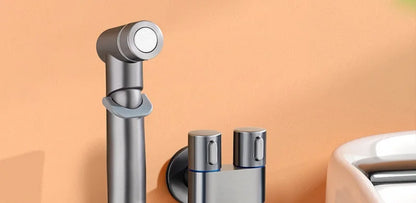 Kit Douchette Bidet WC – Double Sortie & Vanne d’Angle