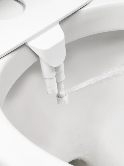 Bidet Double Buse Auto-Nettoyante - Toilettes Japonaises à fixer