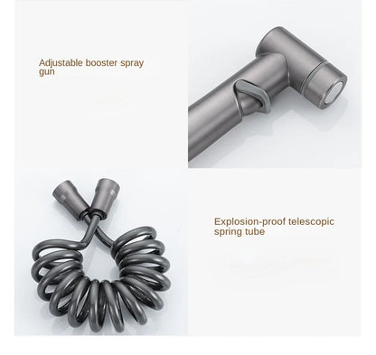 Kit Douchette Bidet WC – Double Sortie & Vanne d’Angle